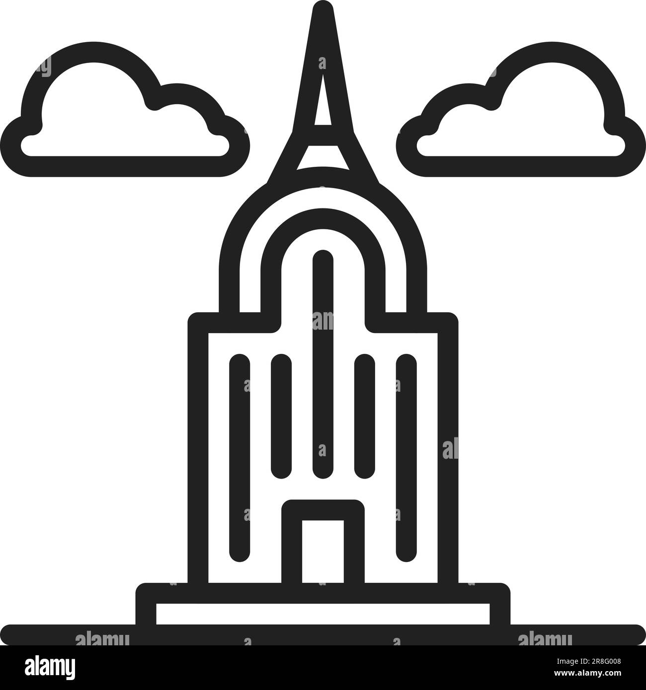 Bild Des Symbols Für Die New York Fashion Week. Stock Vektor