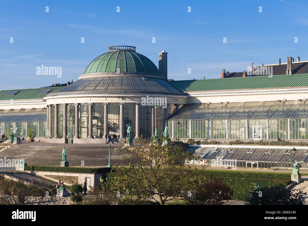 Kulturzentrum, Botanique Botanical Garden, Brüssel, Brabant, Belgien Stockfoto