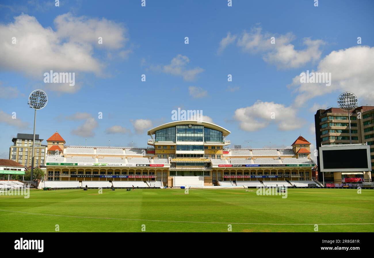 21. Juni 2023, Nottingham, Großbritannien. Trent Bridge Cricket Stadium, Nottingham, Großbritannien. 22-26. Juni 2023 England Ladies gegen Australia Ladies im Ashes Cricket Test Match. Trent Bridge Cricket Ground Picture: Mark Dunn/Alamy Live News Stockfoto