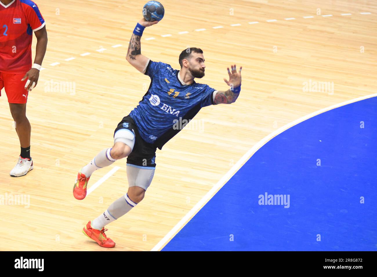 Lucas Moscariello (Argentinien). Torneo 4 Naciones. Buenos Aires, Argentinien Stockfoto