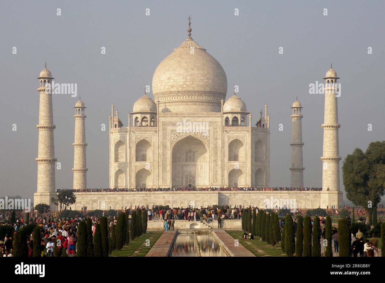 Taj Mahal, Agra, Uttar Pradesh, Indien Stockfoto