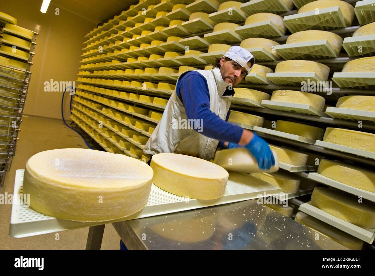 Caseificio Del Gottardo, Airolo, Kanton Ticino, Schweiz Stockfoto