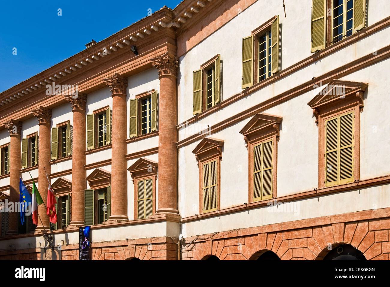 Trinci-Palast, Foligno, Umbrien Stockfoto