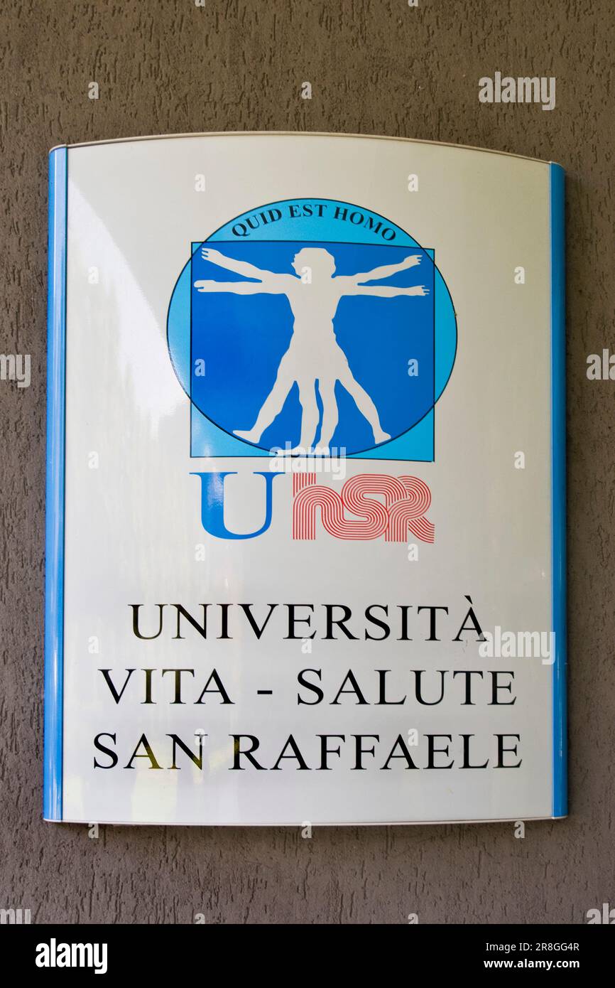 San Raffaele Hospital, Mailand, Italien Stockfoto