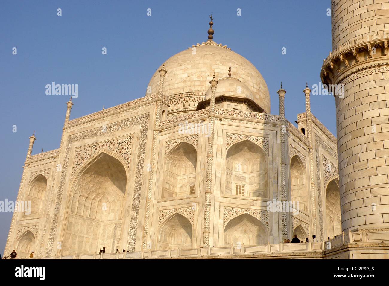 Taj Mahal, Agra, Uttar Pradesh, Indien Stockfoto