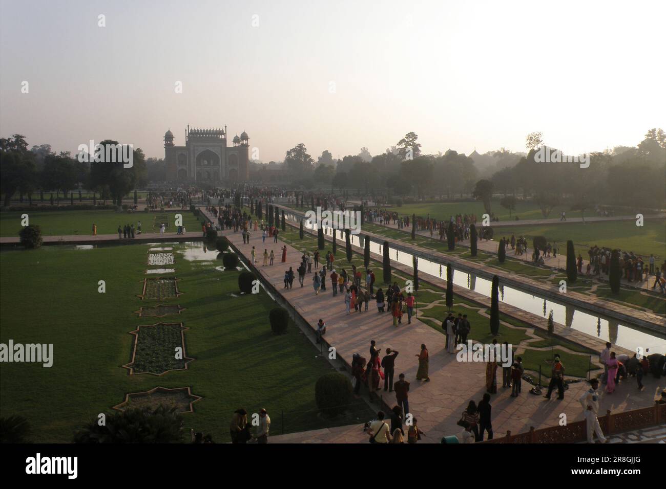 Taj Mahal, Agra, Uttar Pradesh, Indien Stockfoto
