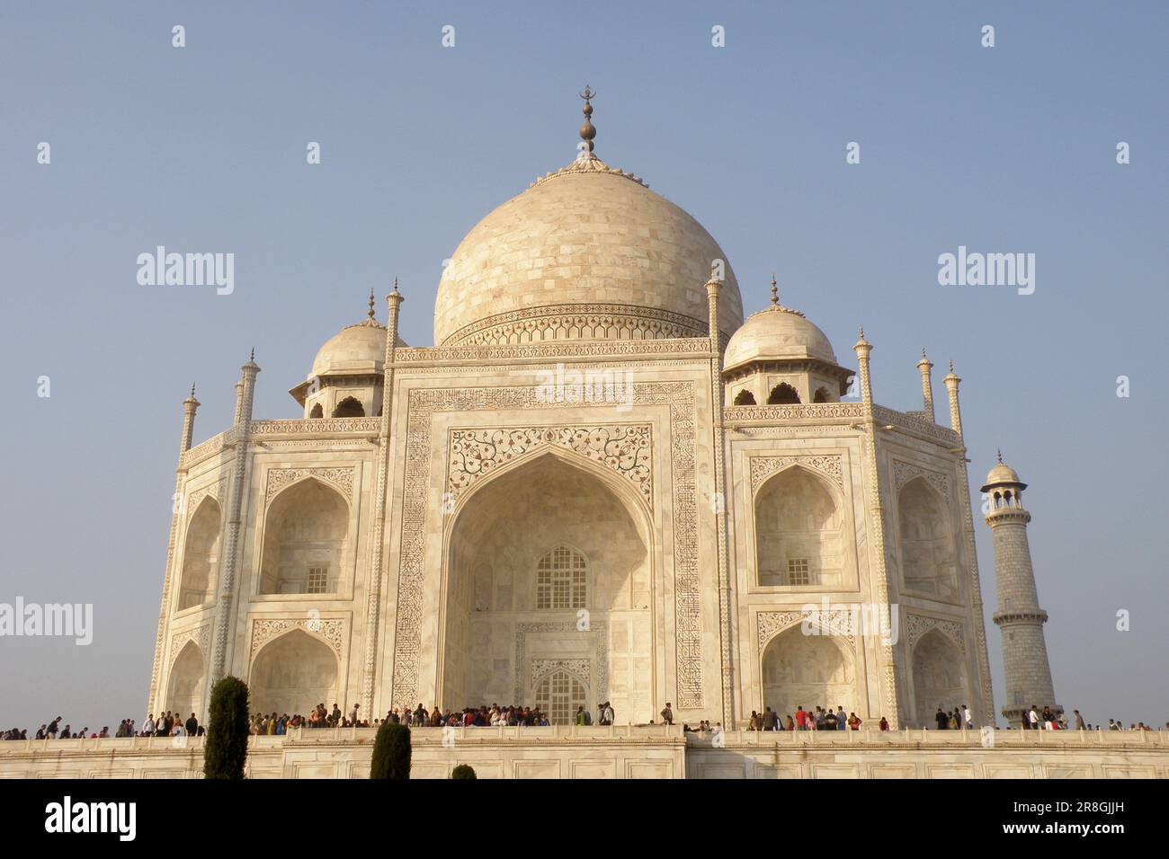 Taj Mahal, Agra, Uttar Pradesh, Indien Stockfoto