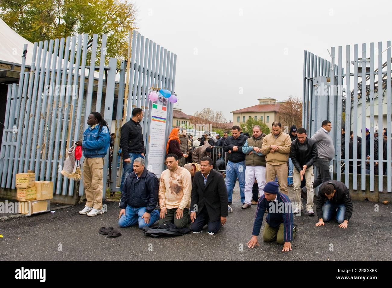 Eid Al-adha, Festival of Opferment or Greater Eid, religiöse Feiertage, die von Muslimen gefeiert werden, Mailand, Italien Stockfoto