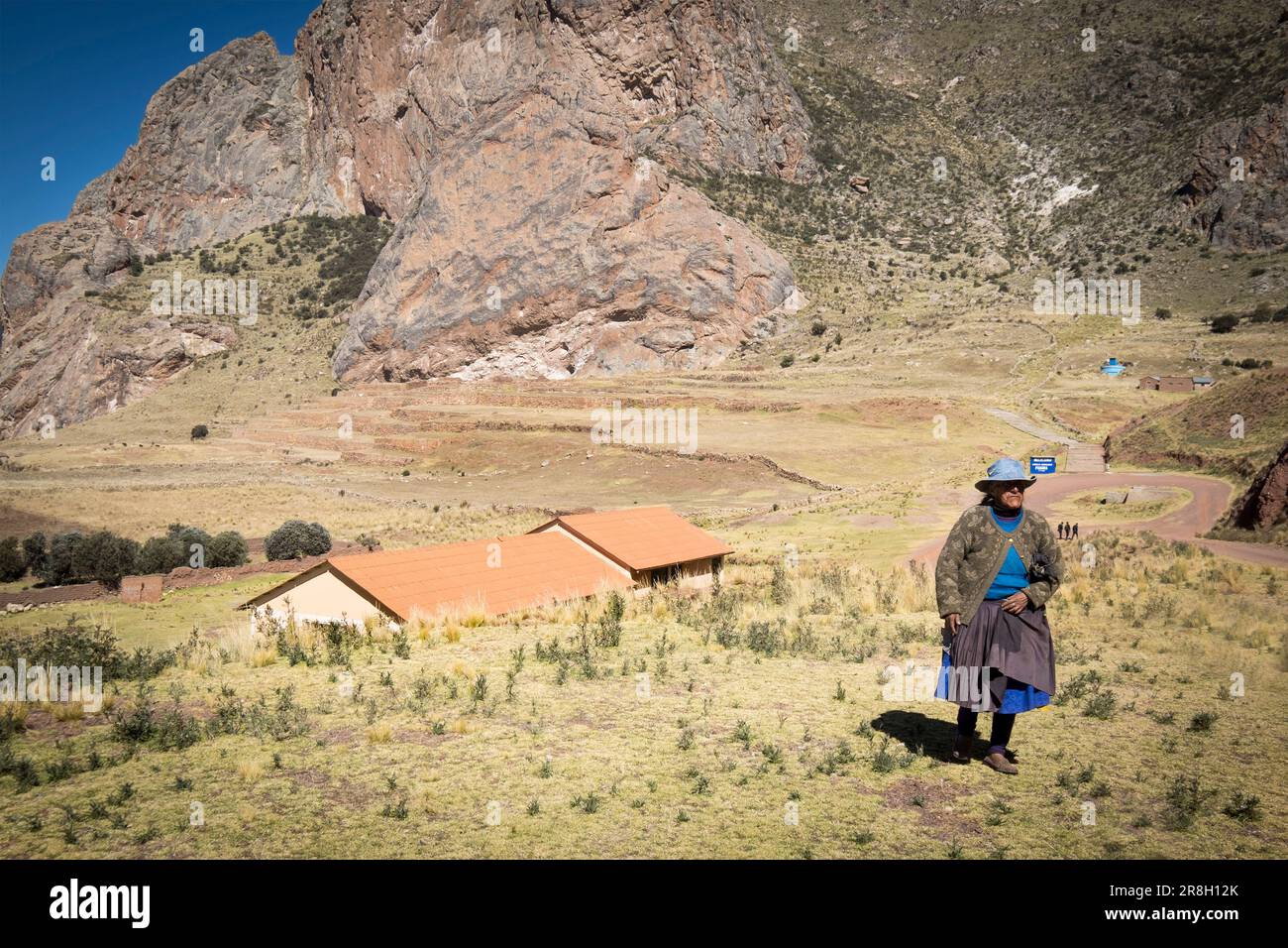 Perù. Pucara Stockfoto