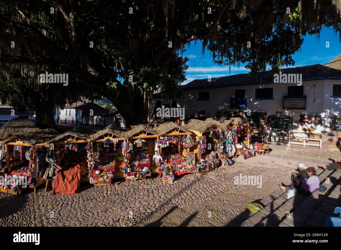 Perù. Andahuaylillas Stockfoto