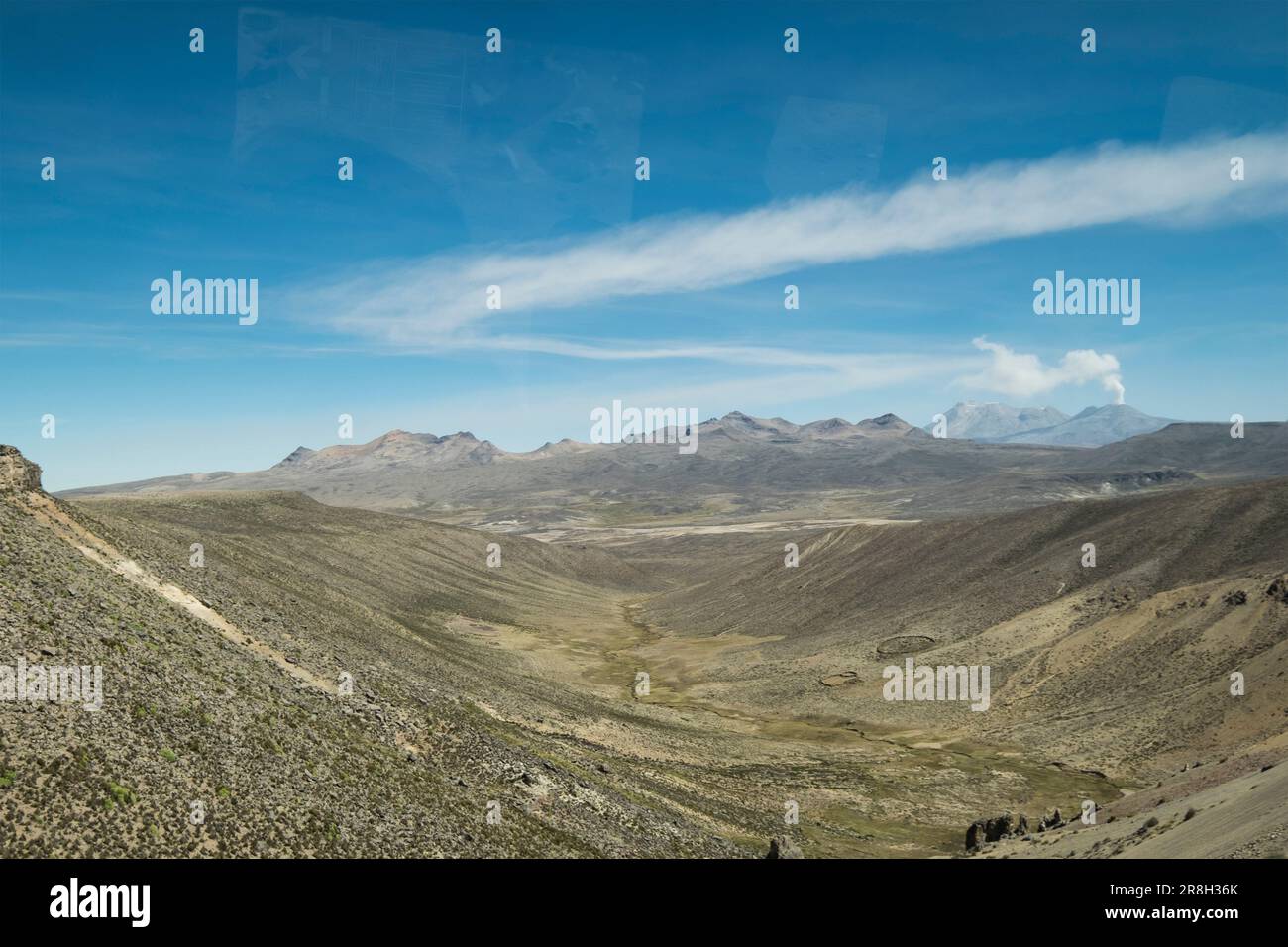 Perù. Colca-Tal. Querformat Stockfoto