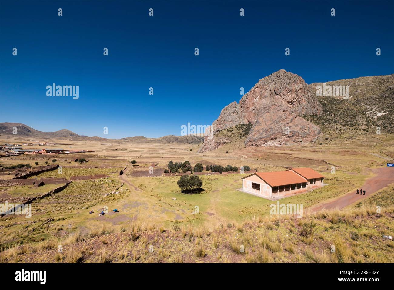 Perù. Pucara Stockfoto