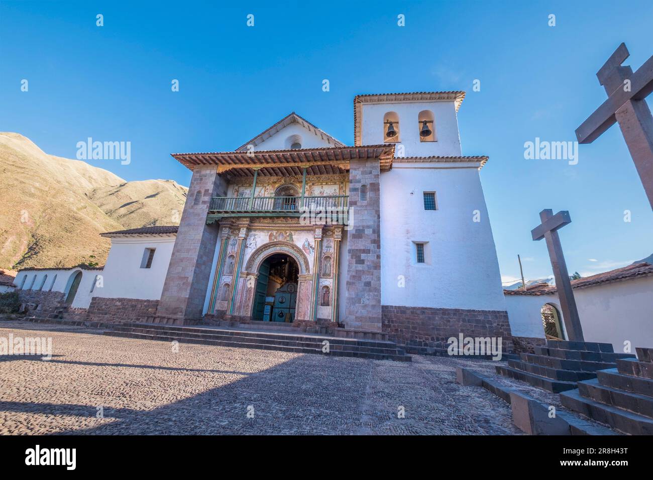 Perù. Andahuaylillas Stockfoto