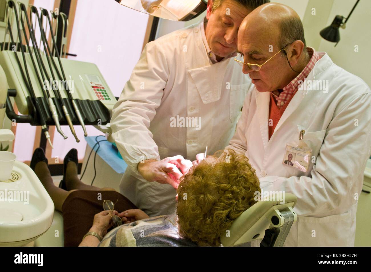 Zahnarzt Stockfoto
