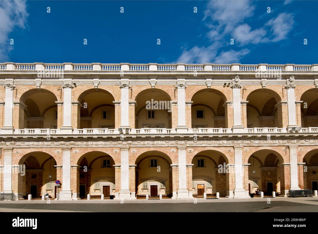 Madonna Place. Loreto. Marche. Italien Stockfoto