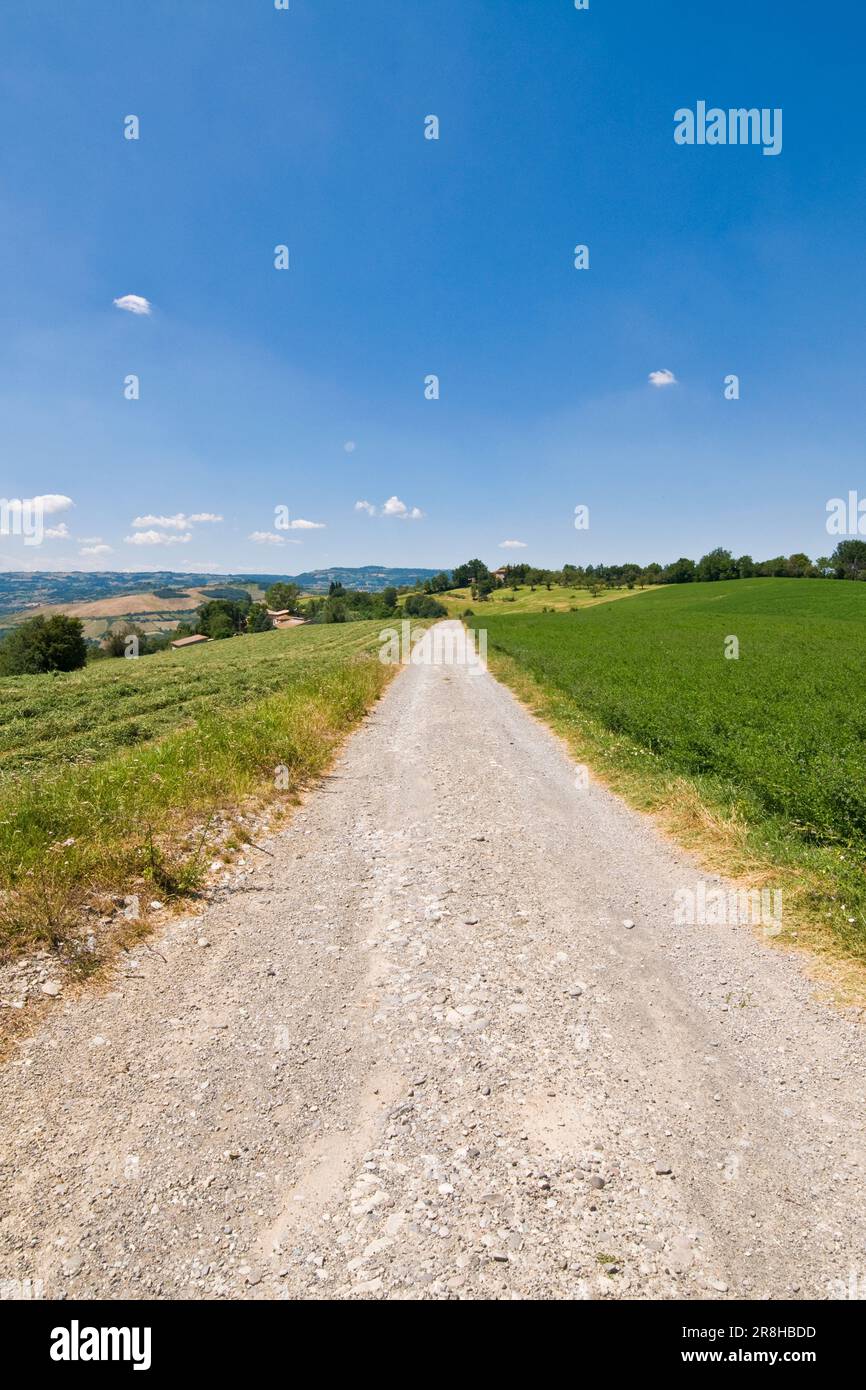Parco Regionale Dei Sassi di Roccamalatina. Emilia Romagna. Italien Stockfoto