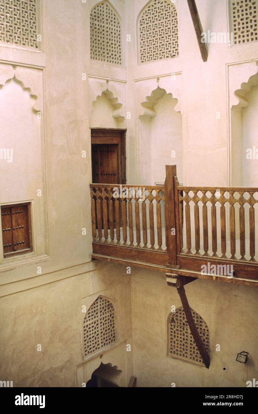 Jabrin Fort. Oman. Asien Stockfoto