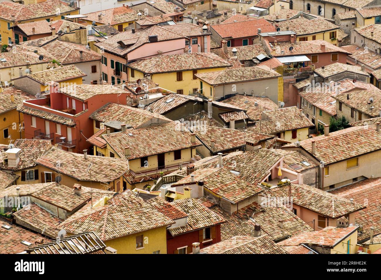 Malcesine. Venetien. Italien Stockfoto