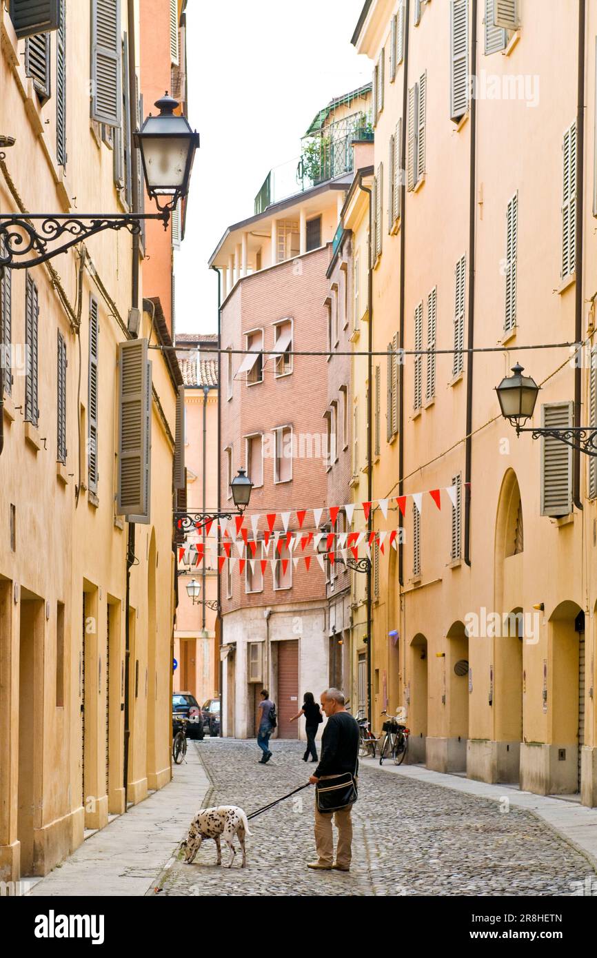 Modena. Emilia Romagna. Italien Stockfoto