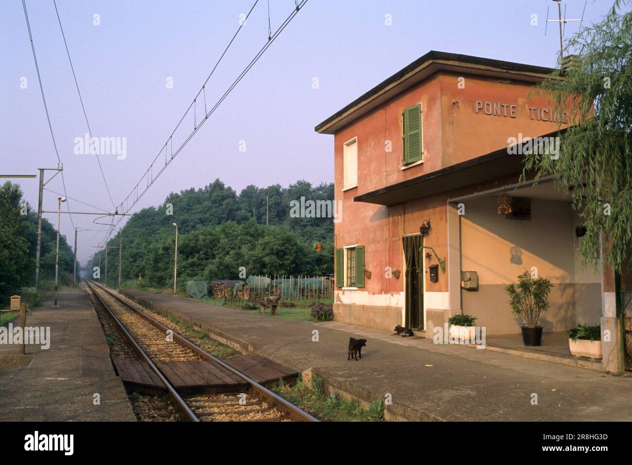 Bahnhof Stockfoto