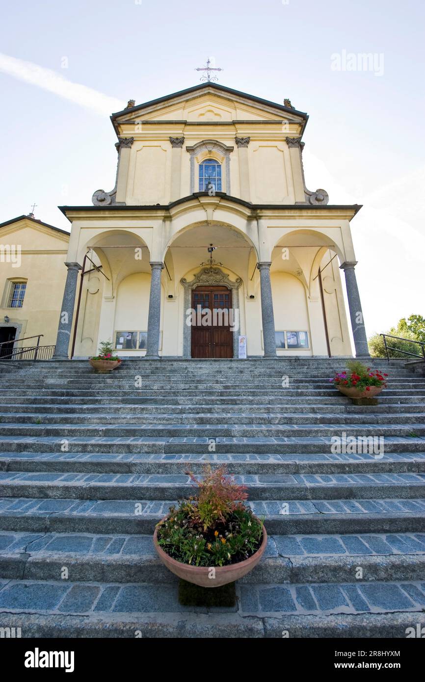 Calco. St. Salvatore Kirche Stockfoto