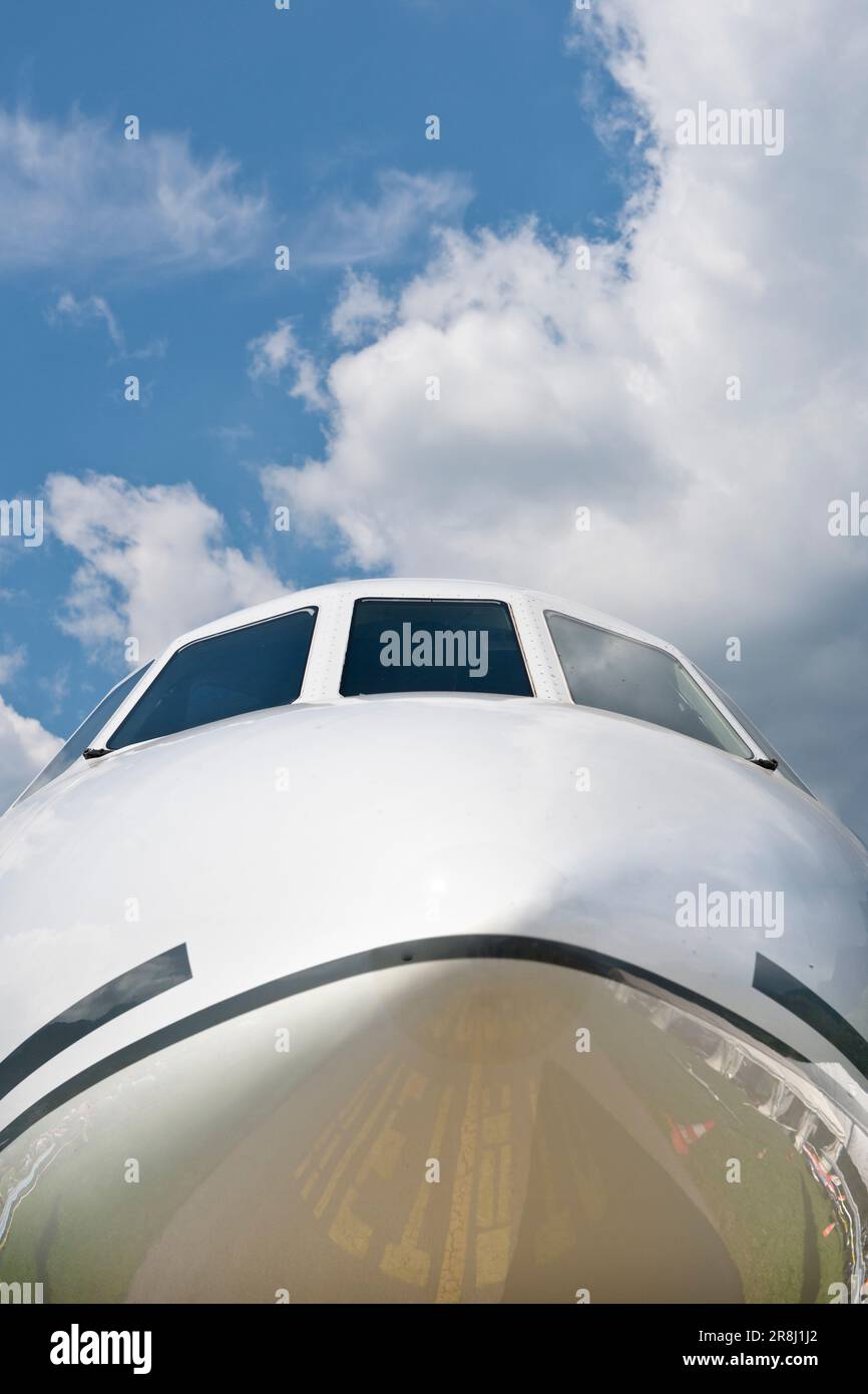 Airshow Cielo Aperto. Locarno. Die Schweiz Stockfoto