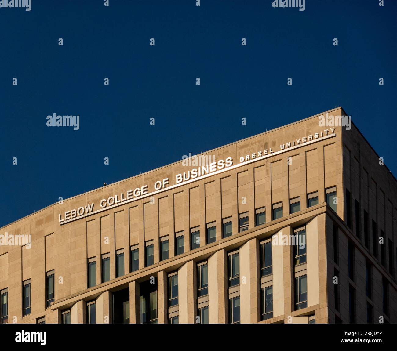 Lebow College of Business in der Drexel University Market Street Philadelphia PA Stockfoto