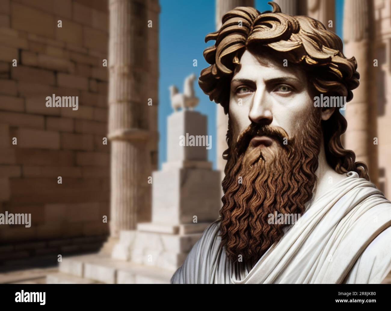 Pythagoras von Samos war ein sehr wichtiger ironischer griechischer ...