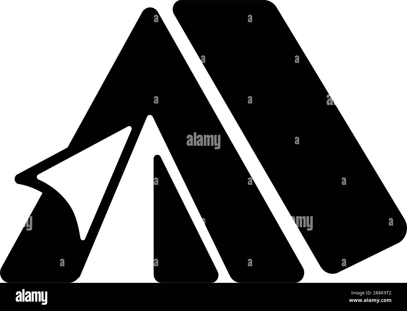 Zelt ( Camping ) Vektorsymbol Illustration Stock Vektor