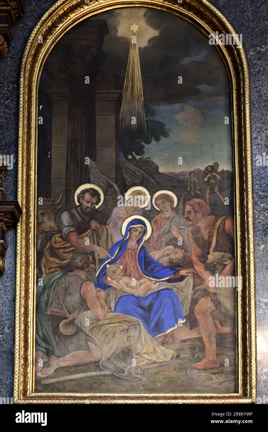 Wien, Österreich. Griechische Kirche der Heiligen Dreifaltigkeit Stockfoto