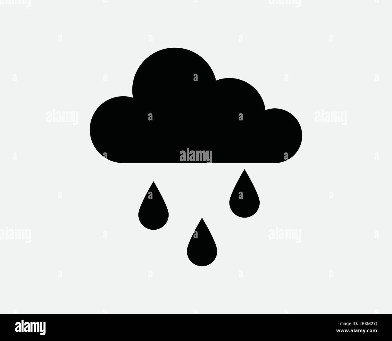 Schwarze sturmwolke Stock-Vektorgrafiken kaufen - Alamy