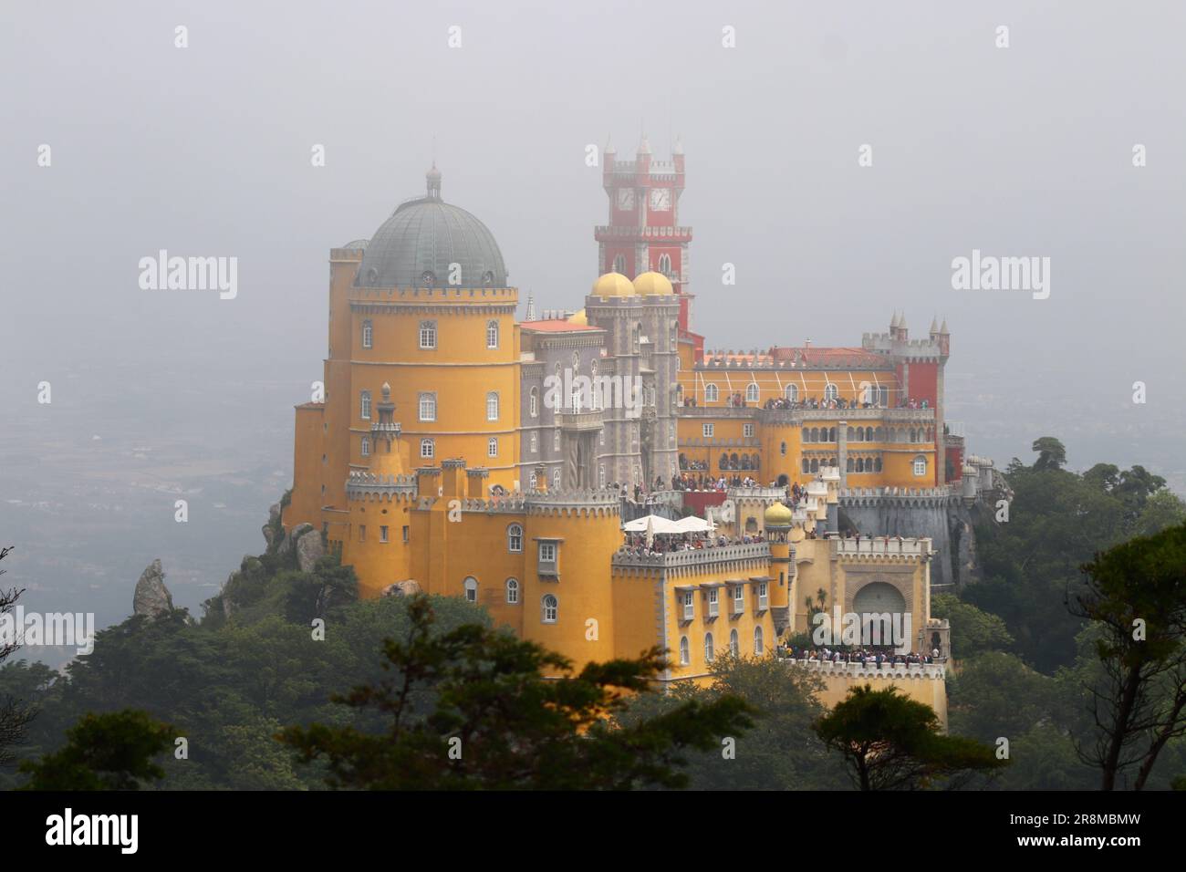 Schloss Sintra - Portugal Stockfoto