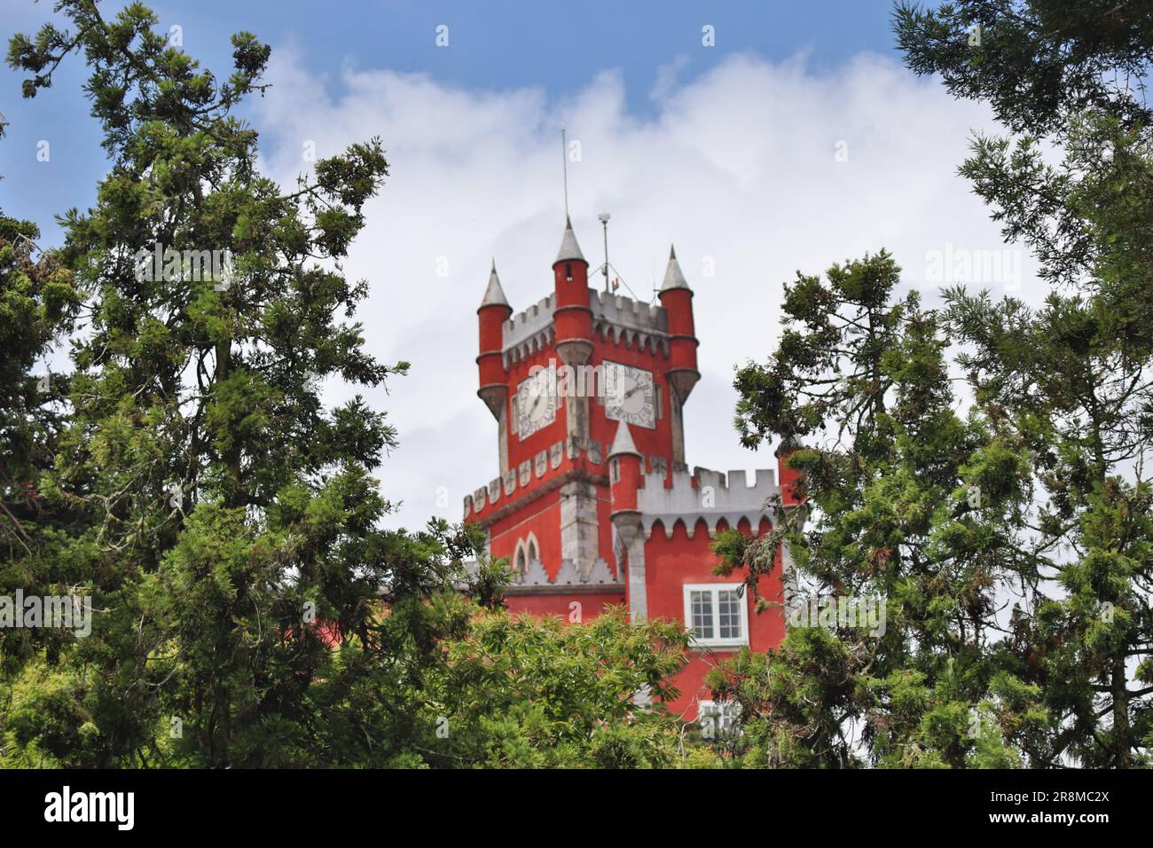 Schloss Sintra - Portugal Stockfoto