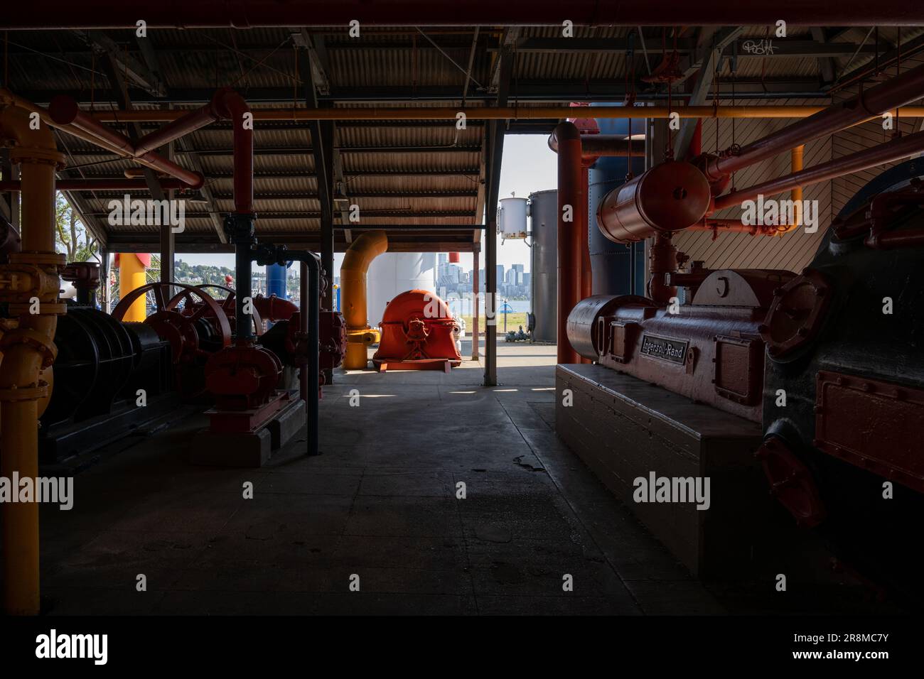 Seattle Gasworks Park Stockfoto