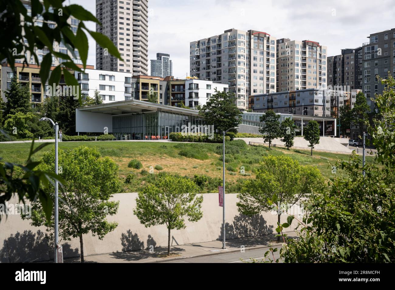 Seattle Olympic Sculpture Park Stockfoto