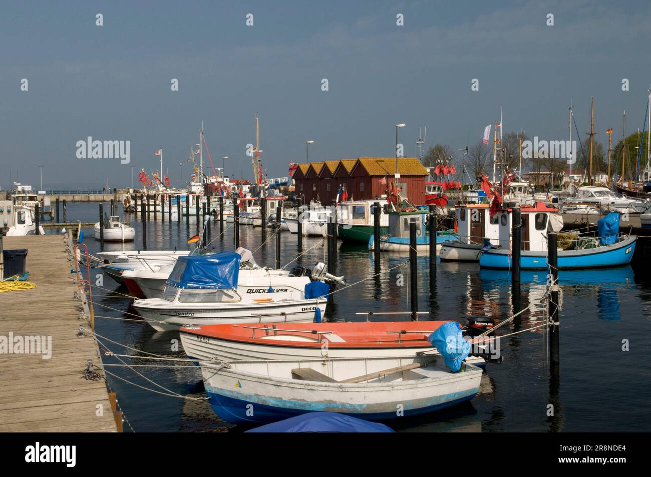 Hafen, Ostseebad Laboe, Kiel, Schleswig-Holstein, Deutschland Stockfoto