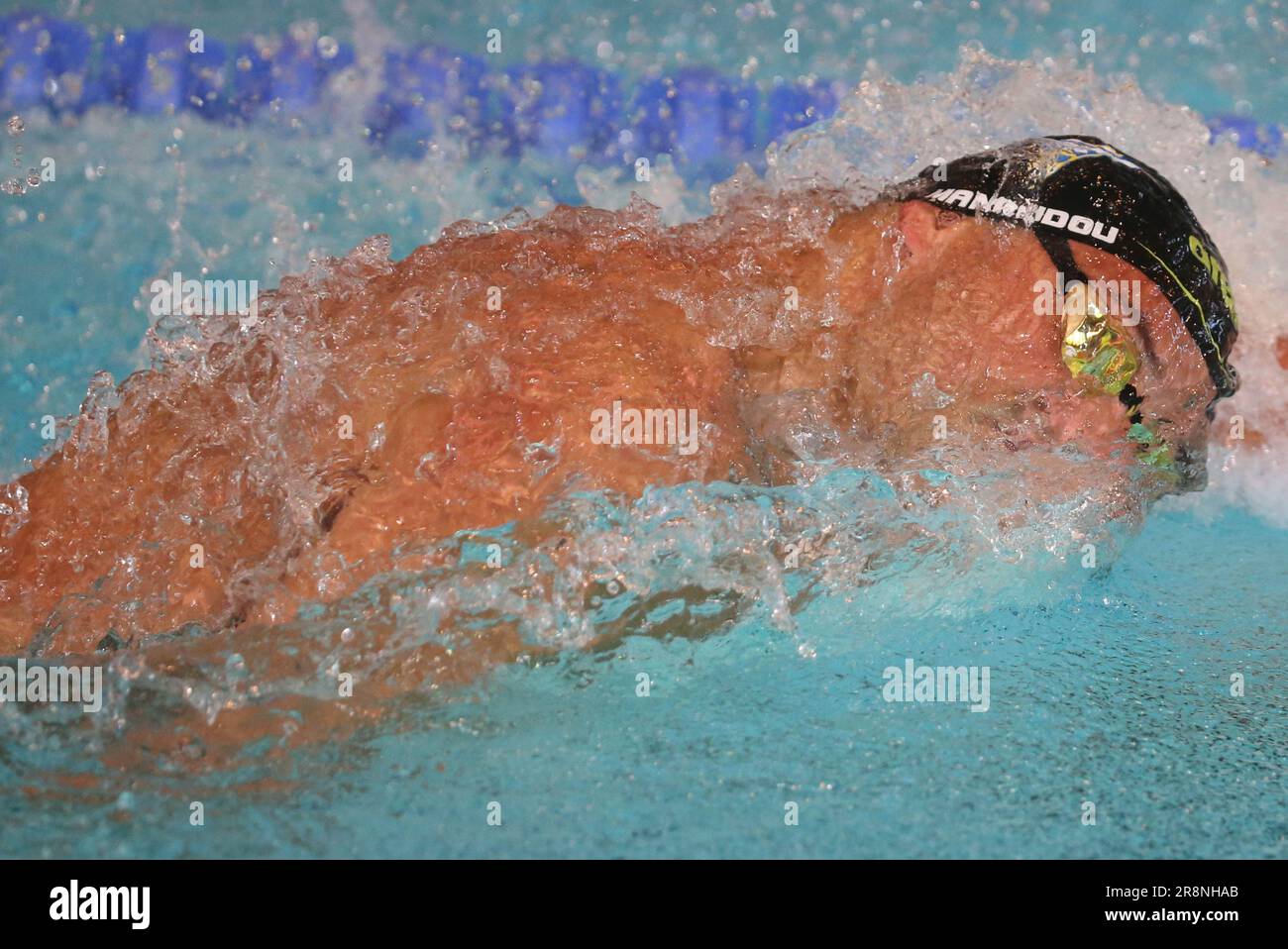 Florent Manaudou, Herren Heat 100m Freestyle während der French Elite Swimming Championships am 13. Juni 2023 in Rennes, Frankreich - Photo Laurent Lairys / DPPI Stockfoto