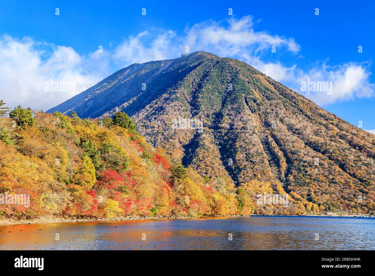 Chuzenji-See und Mt. Stockfoto
