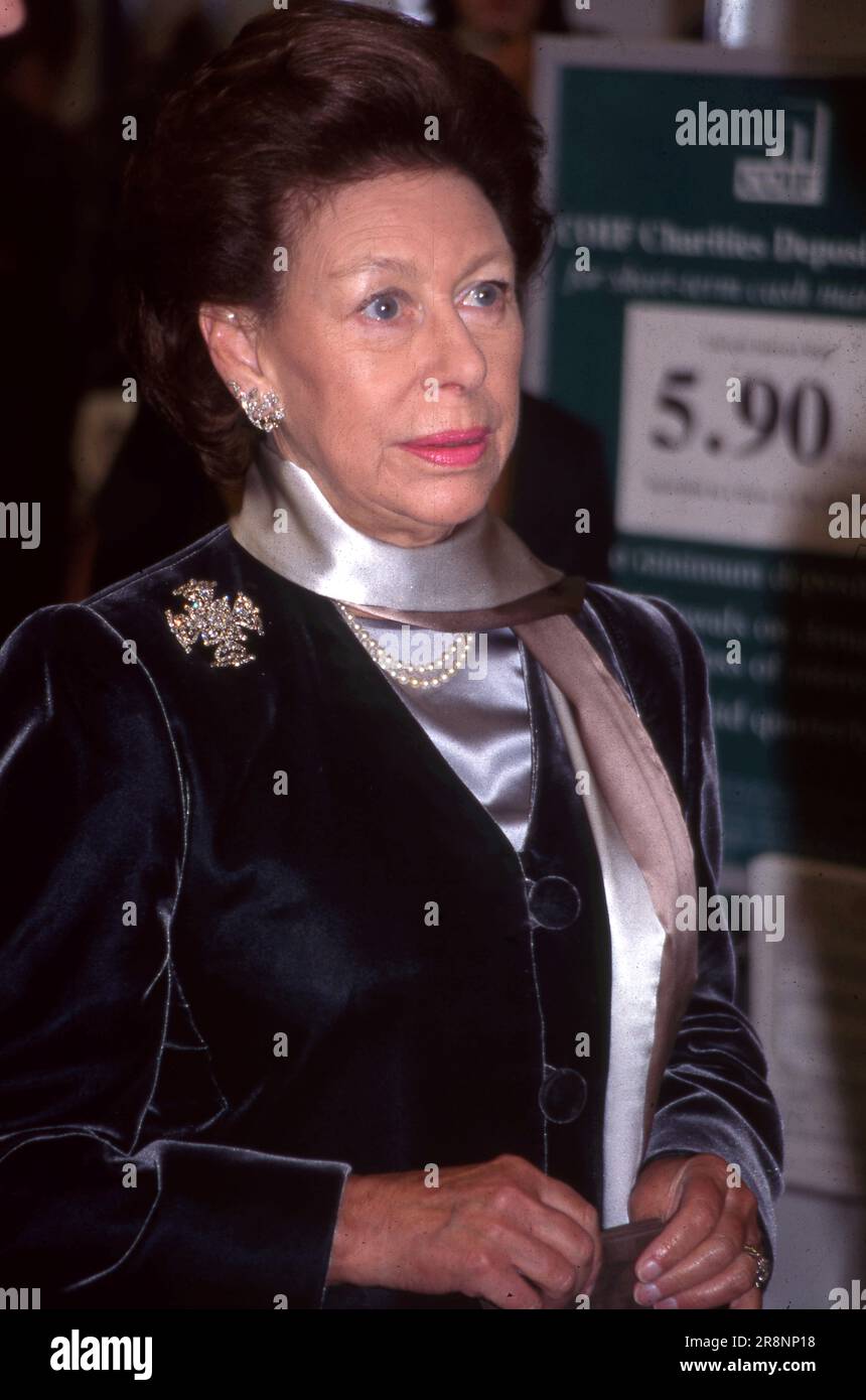 30. März 1995 Princess Margaret Charity Fair 1995 Foto vom Henshaw Archive Stockfoto