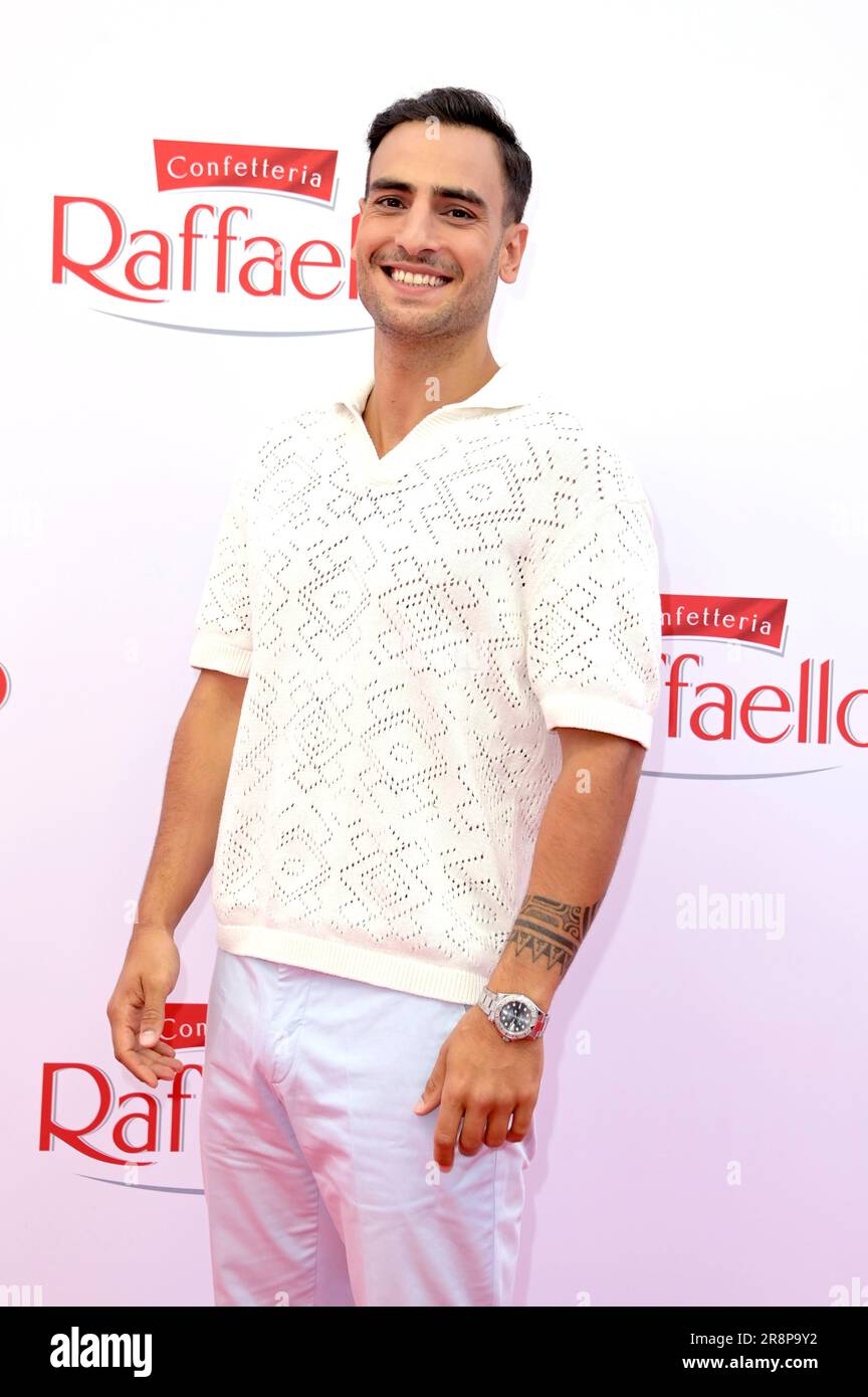 Timur Ülker beim Raffaello Sommertag 2023 in der Königlichen Porzellan-Manufaktur. Berlin, 21.06.2023 Stockfoto