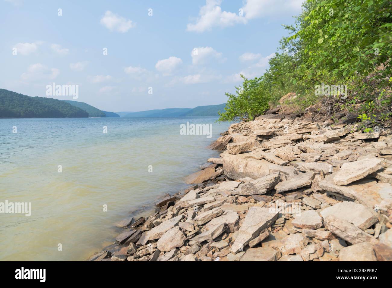 Allegheny National Forest Kinzua Point, Copy Space Reiseziel Pa USA Stockfoto