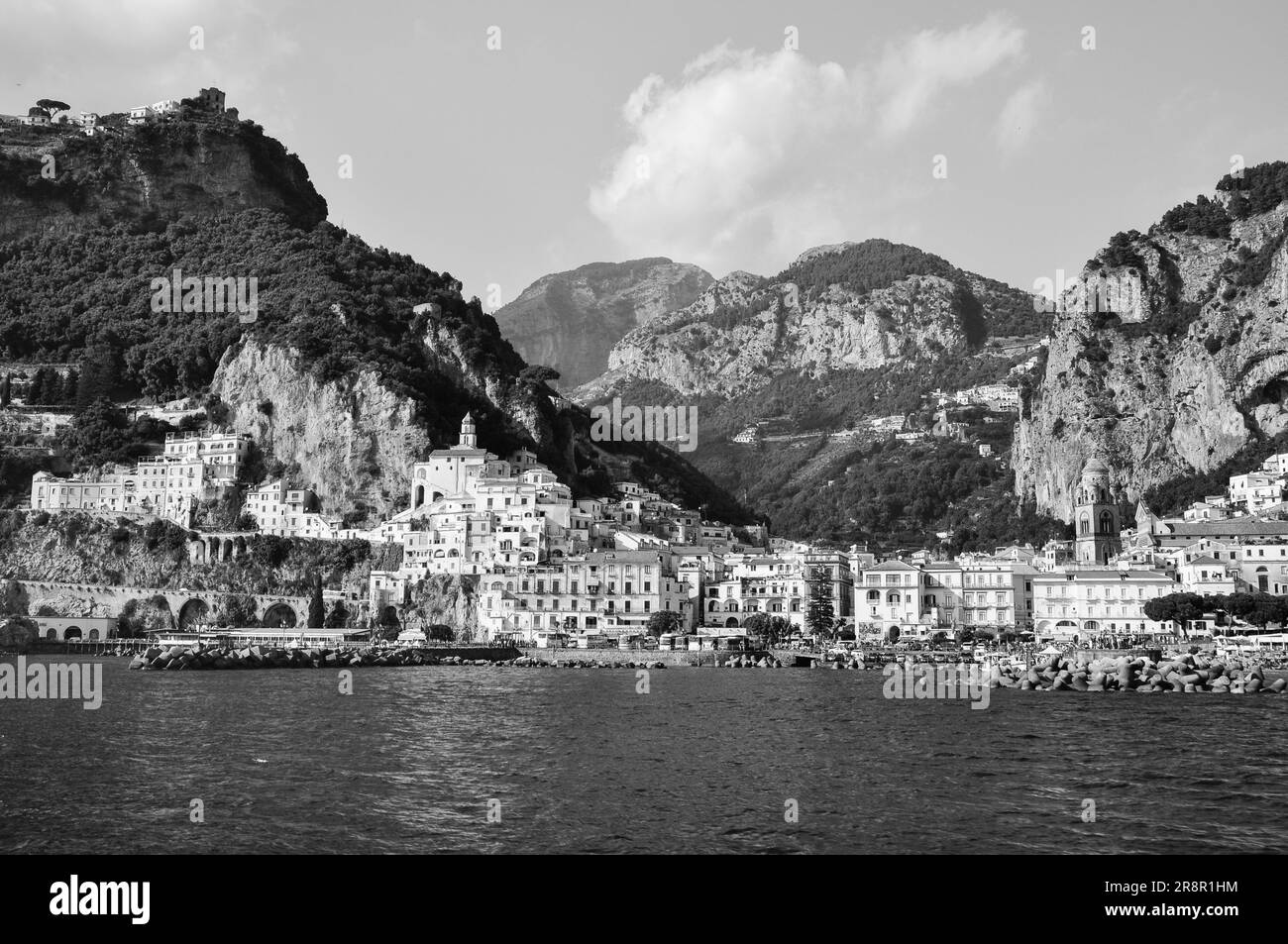 Amalfi-Küste Stockfoto