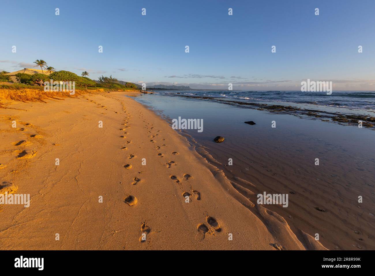 Nukolii Beach, Lihue, Kauai, Hawaii Stockfoto