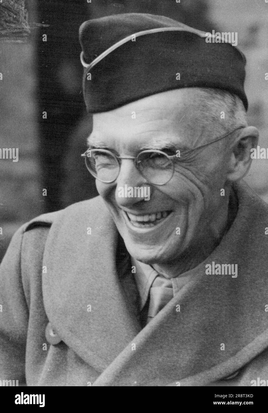 Lieuten. General Stilwell, Befehlshaber der US-Streitkräfte in China, Birma und Indien. 31. Oktober 1944. (Foto von U.S. Office of war Information). Stockfoto