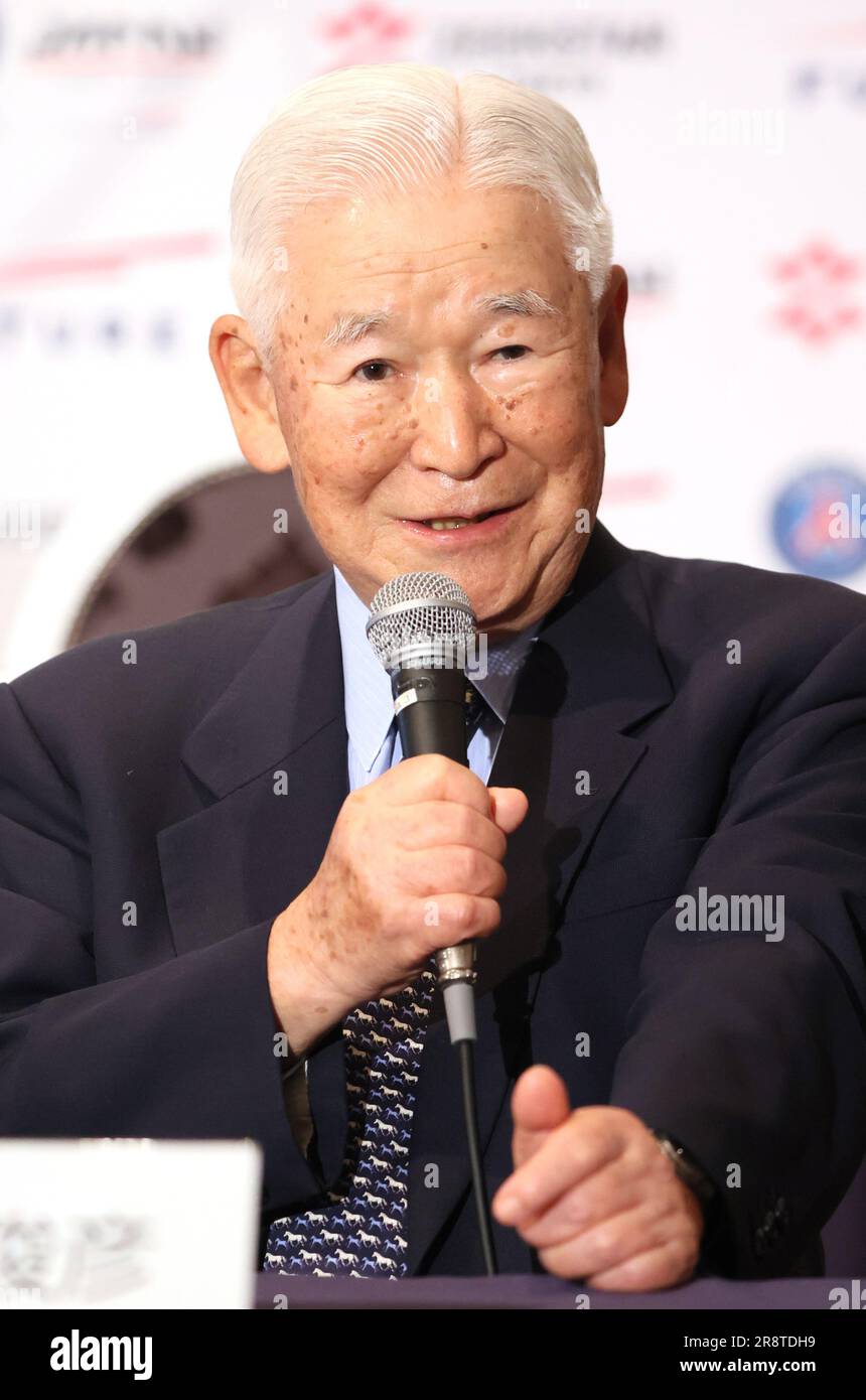 Tokio, Japan. 22. Juni 2023. Toshihiko Fukui, ehemaliger Gouverneur der