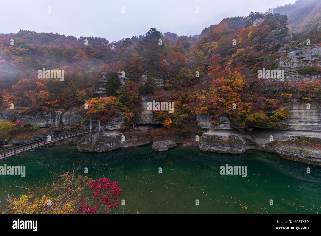 Tou-no-hetsuri im Herbst Stockfoto