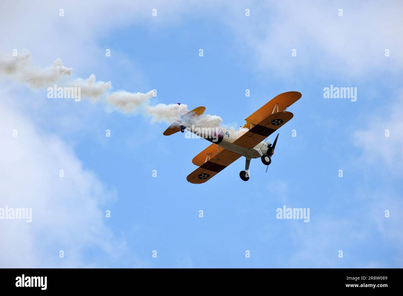 Boeing Stearman, Kaydet, Photo Kazimierz Jurewicz, Stockfoto