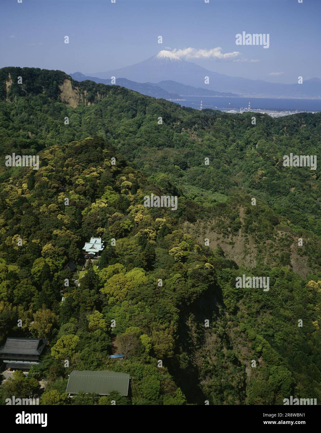 Toshogu-Schrein und Mt. Stockfoto