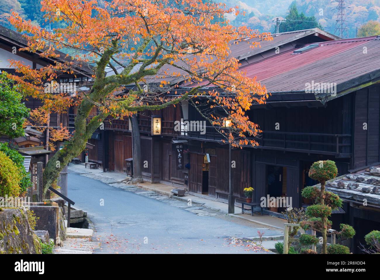 Tsumago Inn Stockfoto