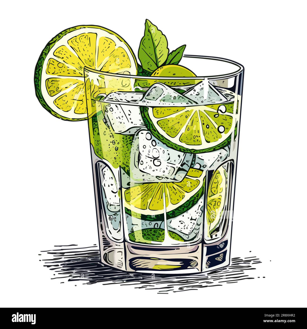Gin vector vectors -Fotos und -Bildmaterial in hoher Auflösung – Alamy